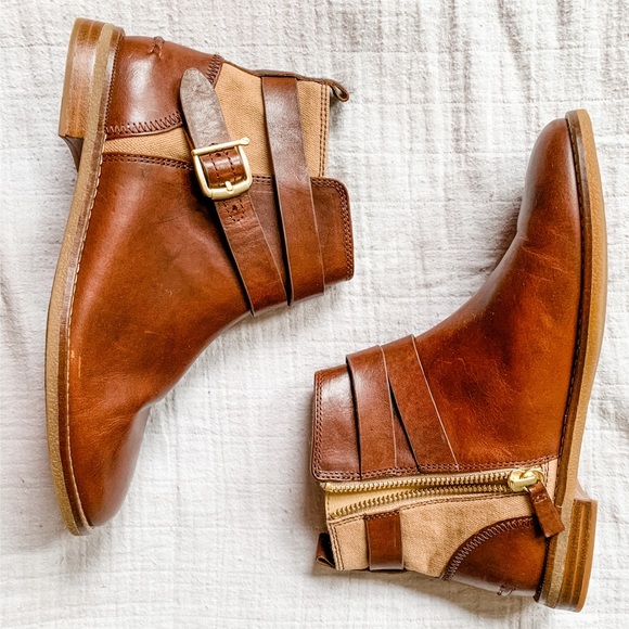 Sperry Shoes - NWOT Sperry Seaport Shackle Leather Booties